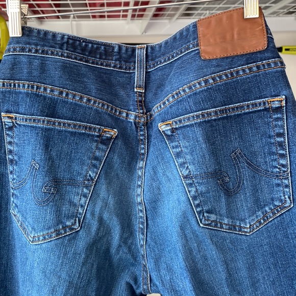 AG Adriano Goldschmied slim straight jeans EUC - Picture 7 of 11